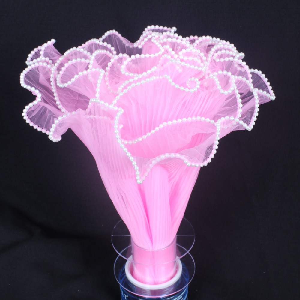 Florist Supply House - 28cmx4Yards Çiçek Buketi Sarma İnci Dalga