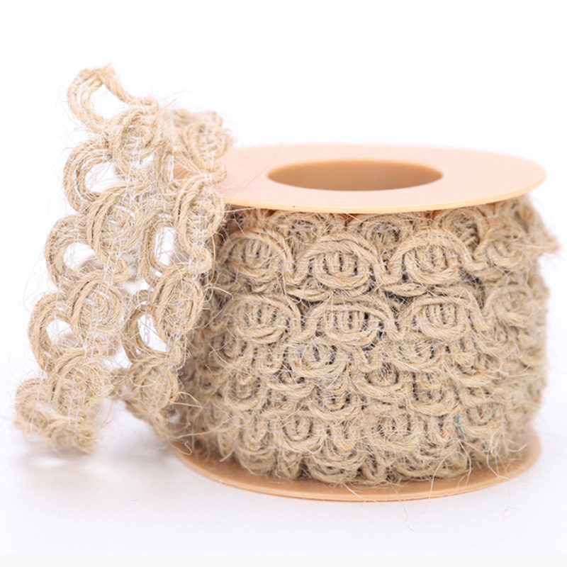 Twine Jute Natural - 5 M Doğal Jüt Şerit Halat