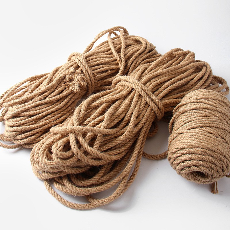Twine Jute Natural - 12/14/16mm Doğal Jüt İp Ruloları Kenevir