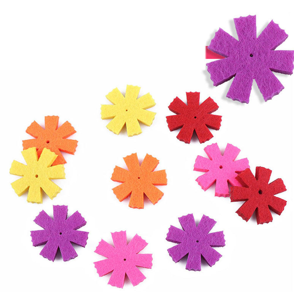 Flower Supply - 260 Adet Dokumasız Çiçek Renkli DIY