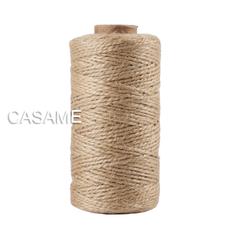Twine Jute Natural - 100yard doğal jüt Baker sicim çuval