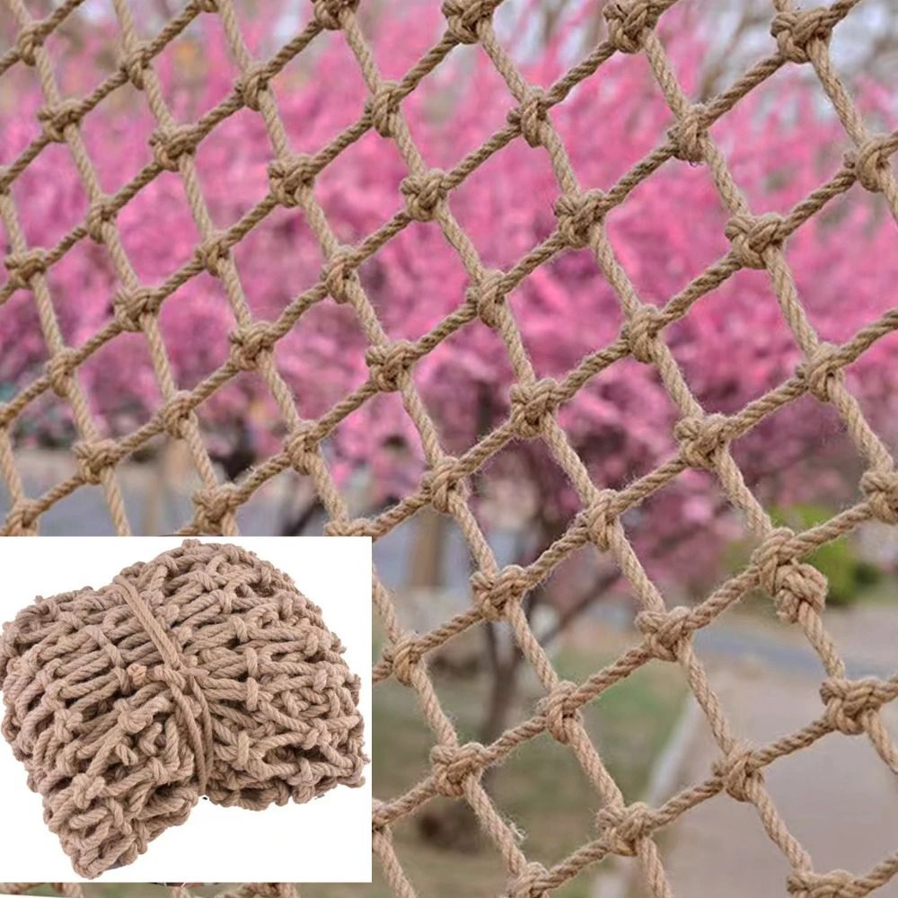 Twine Jute Natural - Kenevir Halat Tırmanma Ağı Doğal Jüt