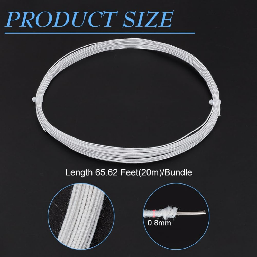 21.8 Yards White Floral Wires  - Wire Stem Florist incelemesi ve fiyatı