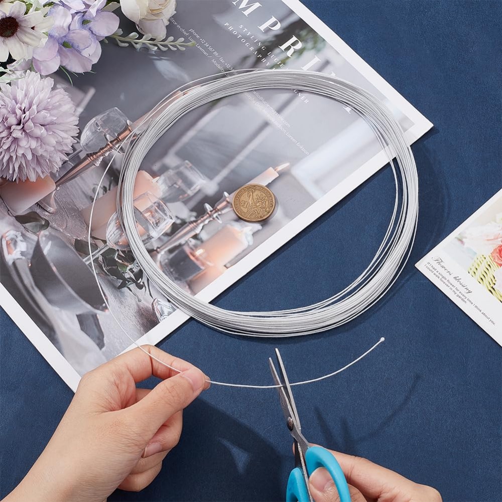 21.8 Yards White Floral Wires  - Wire Stem Florist incelemesi ve fiyatı