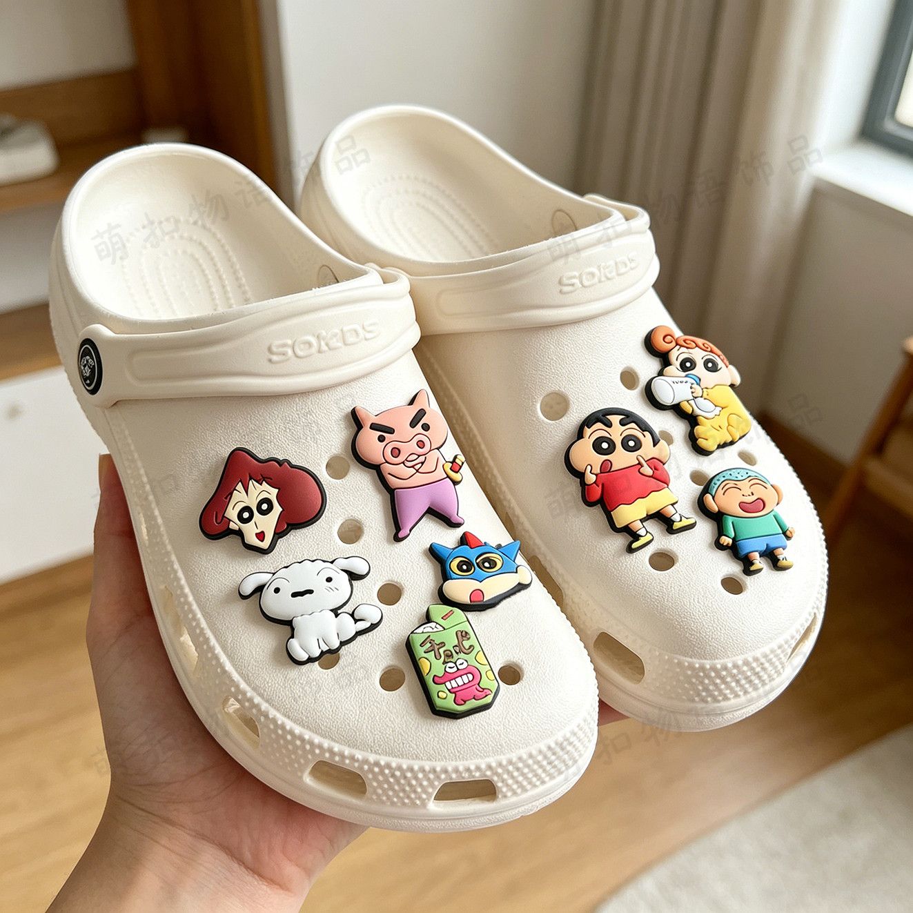 Crayon Shin-chan ayakkabı çiçe - Florist Supplies incelemesi ve fiyatı