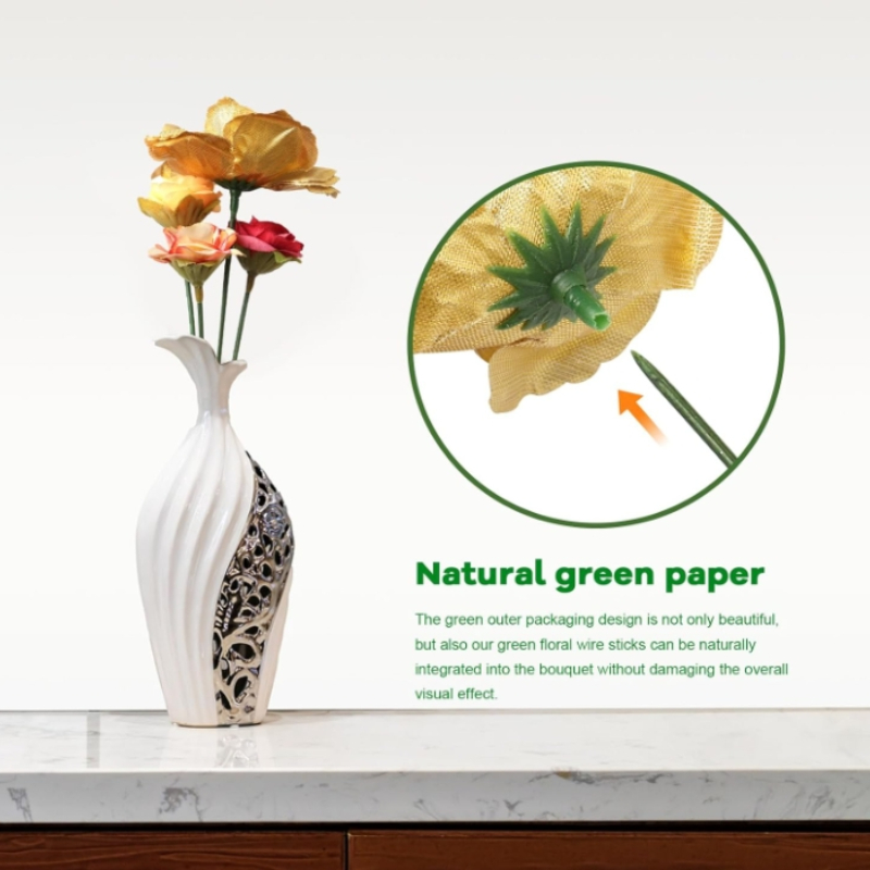 100 Parça Çiçek Kök, Yapay Çiç - Wire Stem Florist incelemesi ve fiyatı