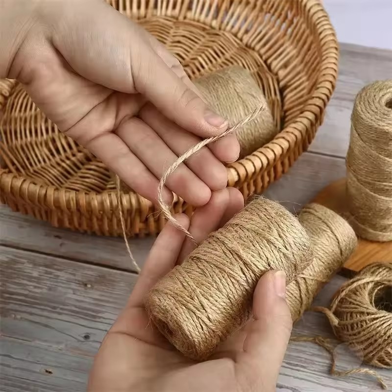 100M Doğal Vintage Jüt Halat K - Twine Jute Natural incelemesi ve fiyatı