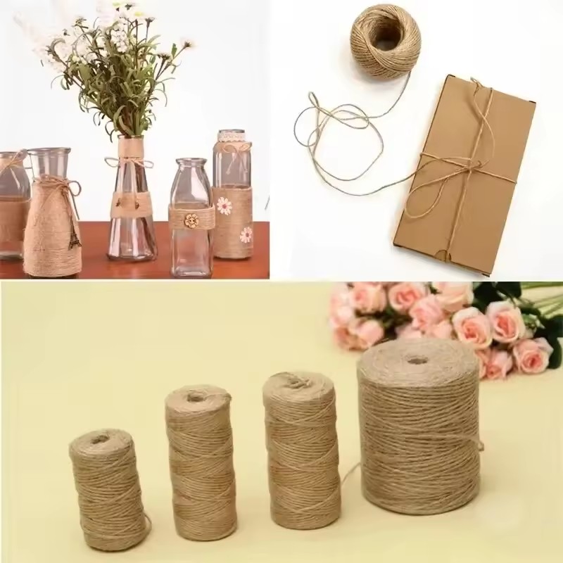 100M Doğal Vintage Jüt Halat K - Twine Jute Natural incelemesi ve fiyatı