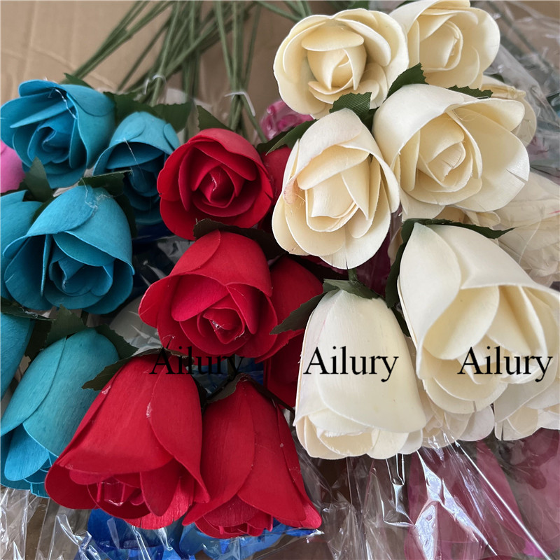 96 adet 3.5Cm yapay çiçek ahşa - Florist Supply Shop incelemesi ve fiyatı