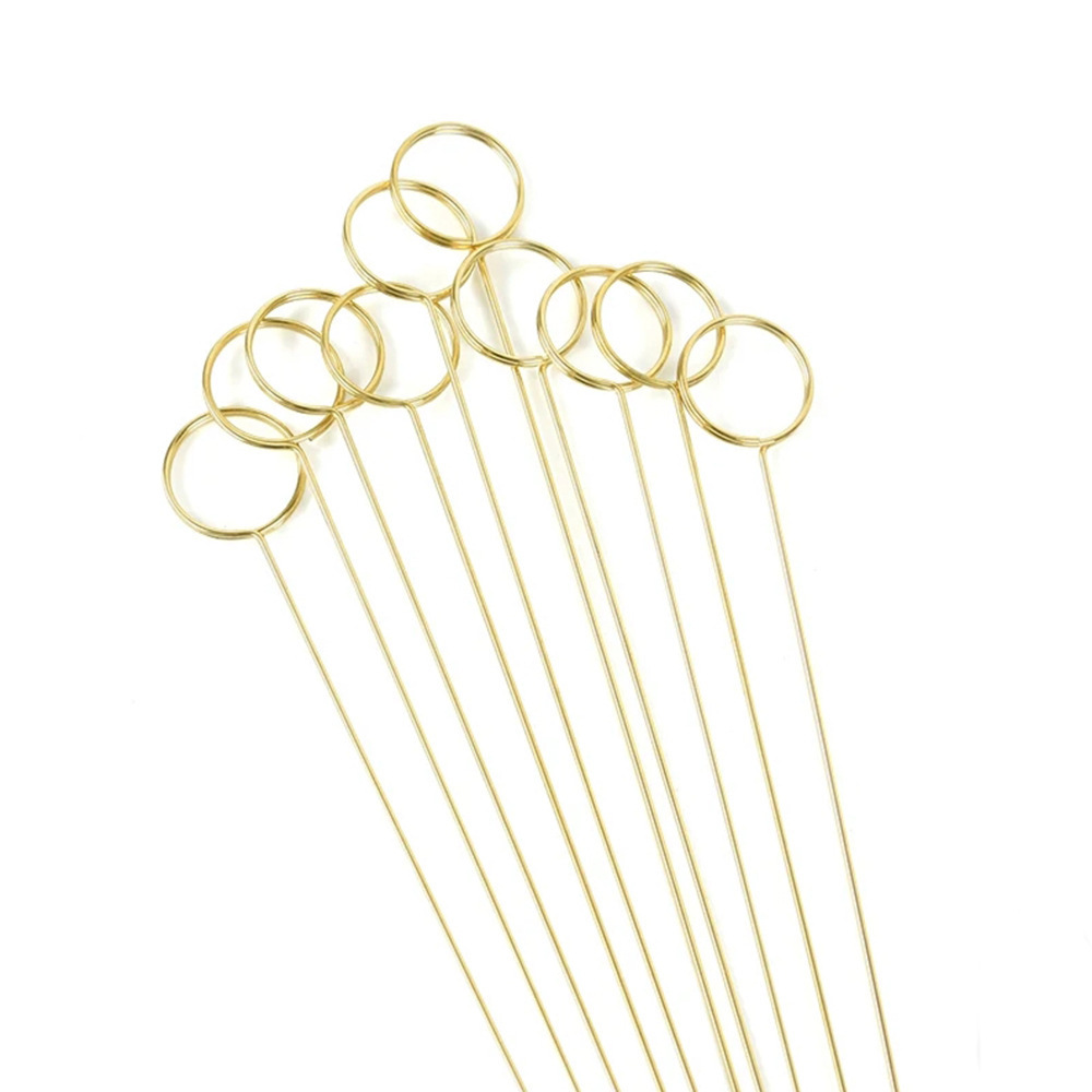 Metal Çiçek Kart Tutucu Altın  - Floral Picks Wood incelemesi ve fiyatı