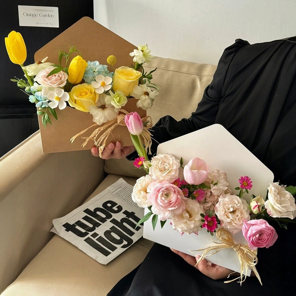 Zarf Şeklinde Karton Çiçek Hed - Florist Supply Shop incelemesi ve fiyatı