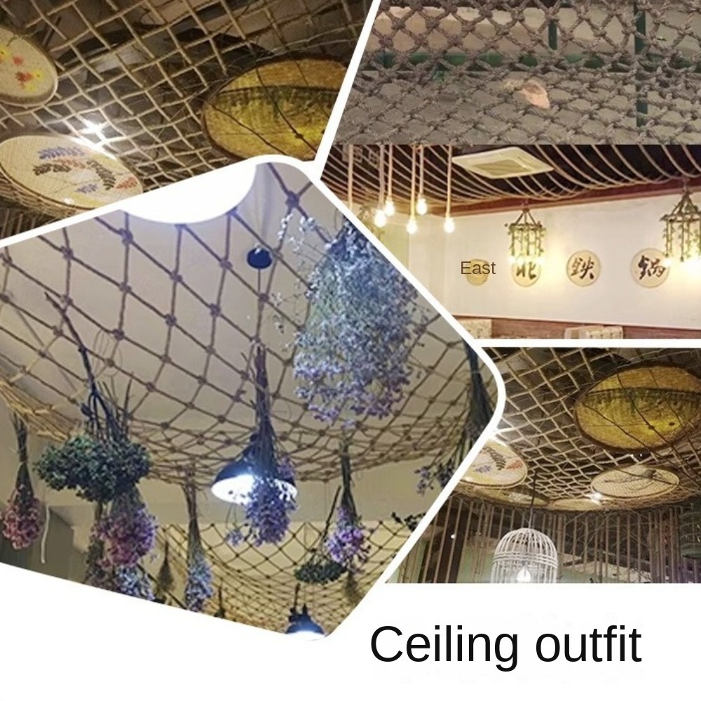 Kenevir Halat Tırmanma Ağı Bah - Twine Jute Natural incelemesi ve fiyatı