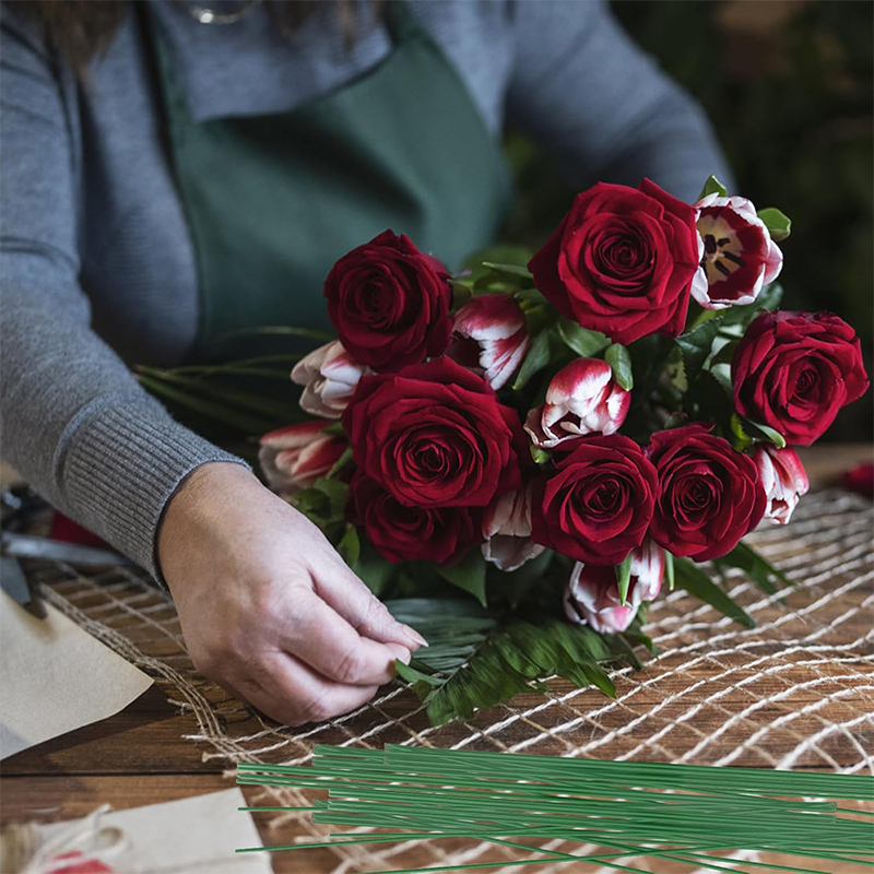 5-100 adet Mini Yeşil Çiçek Te - Wire Stem Florist incelemesi ve fiyatı