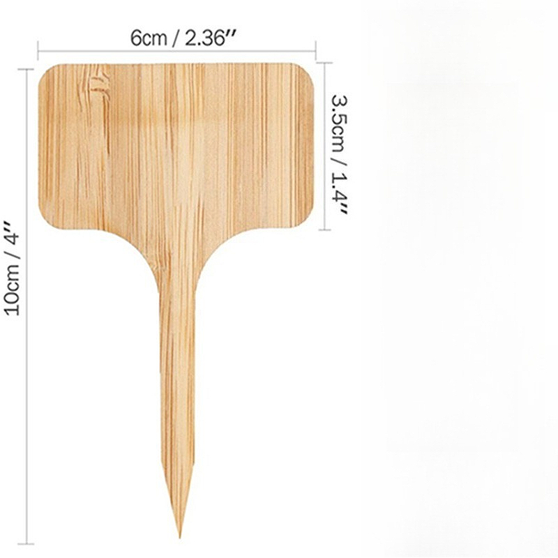 100 Adet Ahşap Bitki Etiketi Ç - Floral Picks Wood incelemesi ve fiyatı