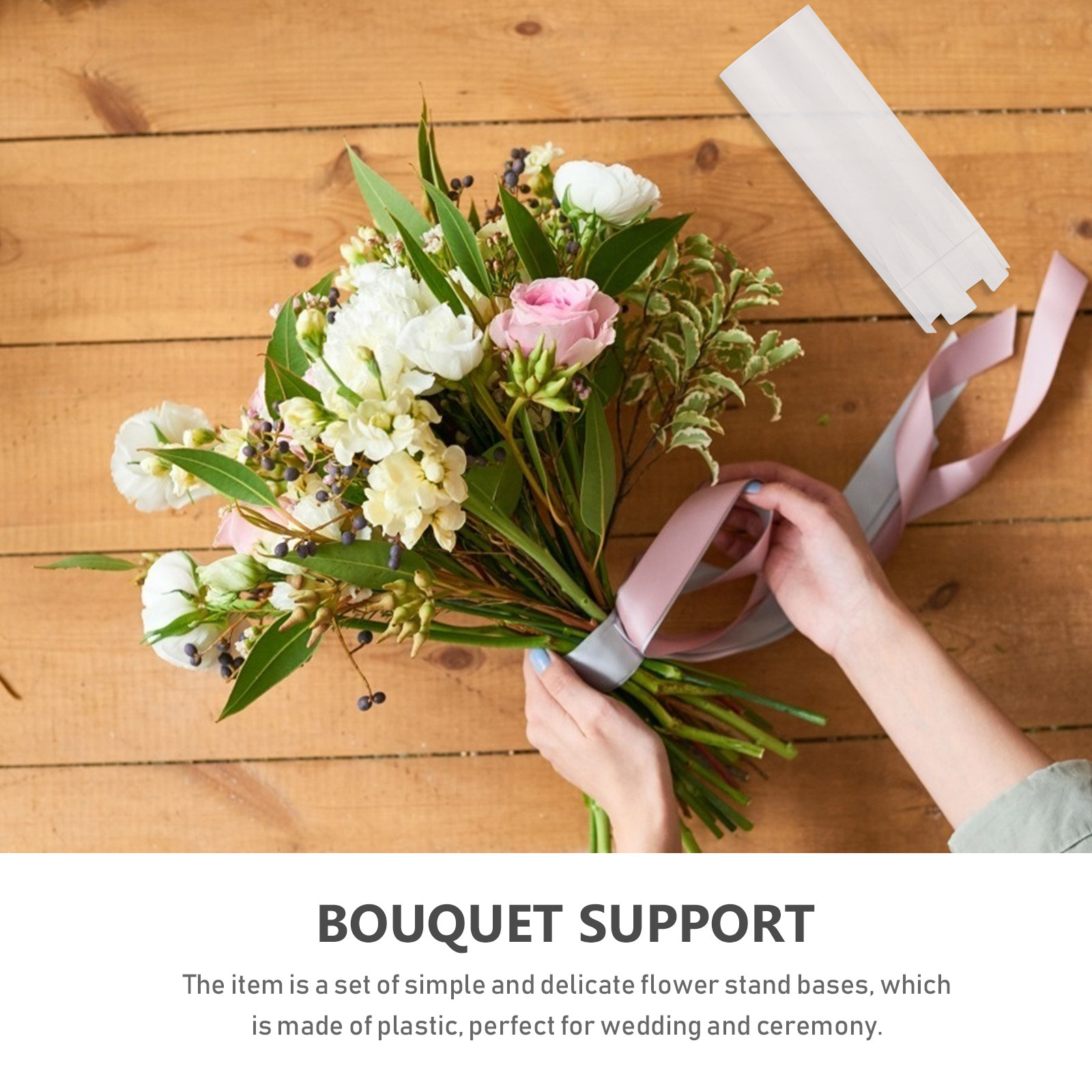 10 adet Plastik Buket Tabanı D - Florist Supply Shop incelemesi ve fiyatı